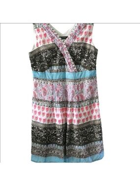 TAIFUN Paisley bohochic, cottagecore floral dress. Size Medium. EUC